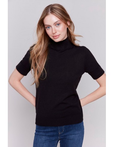 Charlie B Sweater C2677-464A-001 Black les muscles