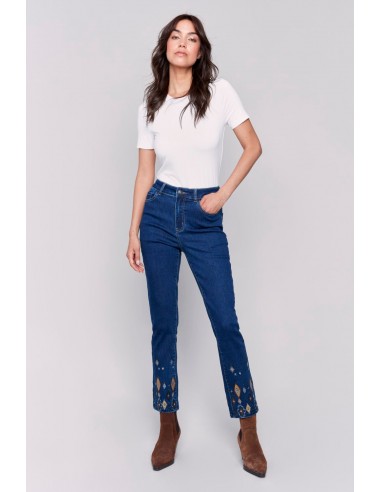 Charlie B Jeans C5579-073C-007 Indigo Jusqu'à 80% De Réduction