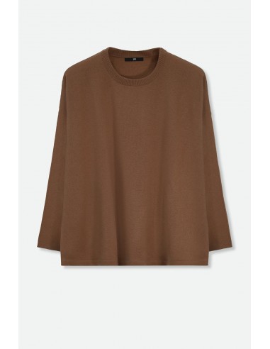 MARLOW OVERSIZED BOXY CREW IN CASHMERE BLEND paiement sécurisé