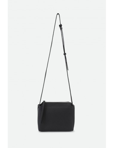 BRIDGET ITALIAN LEATHER CROSSBODY BAG IN BLACK le concept de la Pate a emporter 