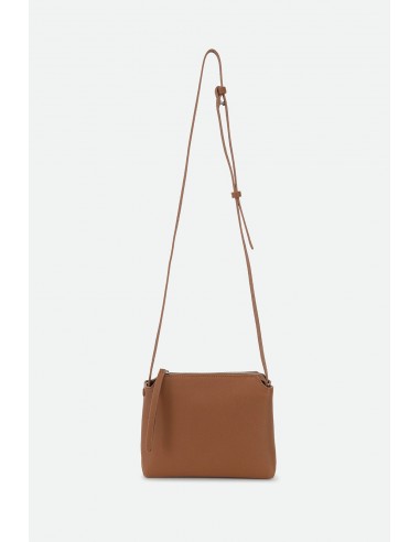 BRIDGET ITALIAN LEATHER CROSSBODY BAG IN NATURAL CUOIO prix