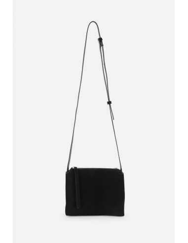 BRIDGET CROSSBODY SUEDE BAG IN BLACK outlet