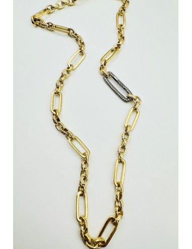 *KRISTA LONG LINK FANCY CHAIN LONG NECKLACE les ctes