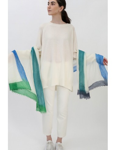 SANTORINI SCARF IN HAND DYED CASHMERE prix pour 