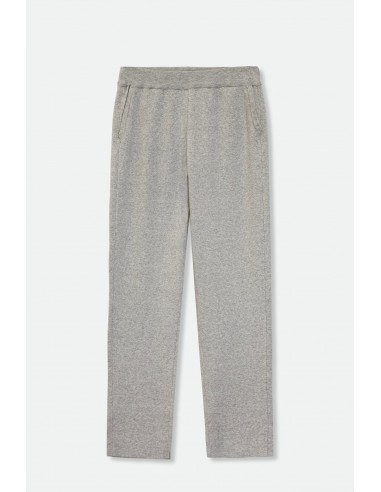 PAIGE PANT IN DOUBLE KNIT HEATHERED PIMA COTTON LIMITED EDITION COLORS brillant des détails fins