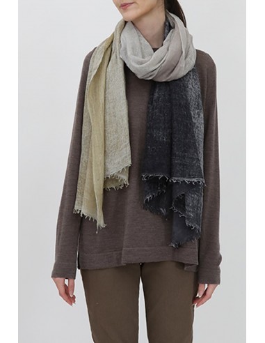 ISCHIA PEPPER SCARF IN HAND DYED CASHMERE du meilleur 