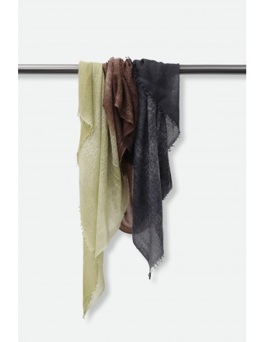 CARDAMOM SCARF IN HAND DYED CASHMERE meilleur choix