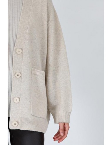 BRYNN BOYFRIEND CARDIGAN IN CASHMERE français