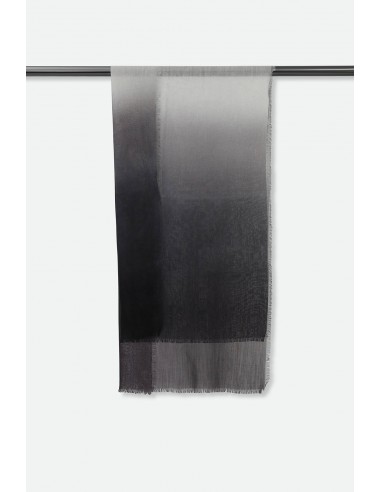 CHARCOAL FADE ITALIAN CASHMERE SCARF de la marque