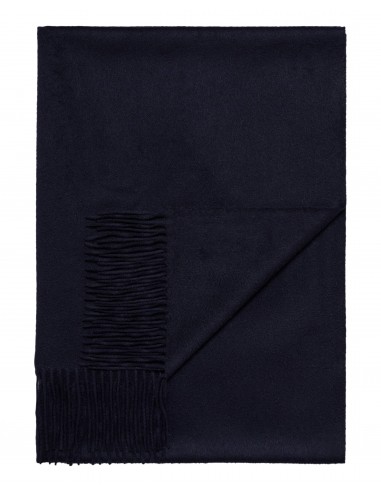 Women's Woven Cashmere Shawl Navy Blue 50% de réduction en Octobre 2024