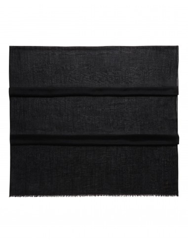 Women's Ultrafine Pashmina Cashmere Shawl Black meilleur choix