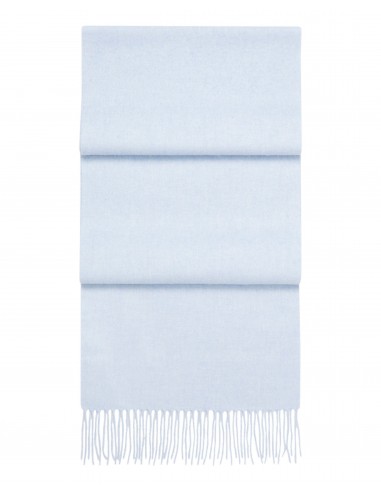 Unisex Woven Cashmere Scarf Cornflower Blue est présent 