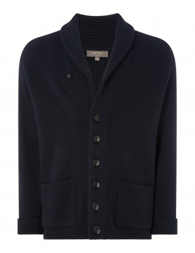 Men's Kensington Cashmere Cardigan Navy Blue ou a consommer sur place