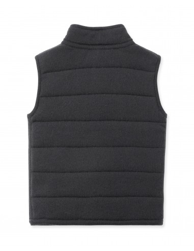 Boys Mall Cashmere Gilet Dark Charcoal Grey Les magasins à Paris et en Île-de-France