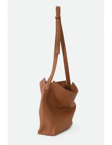 VINCENZA ITALIAN LEATHER BUCKET BAG NATURAL CUOIO en ligne des produits 