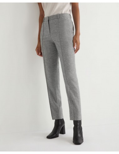 Women's Harper Herringbone Trouser Grey en stock