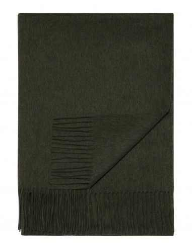 Women's Woven Cashmere Shawl Moss Green À commander