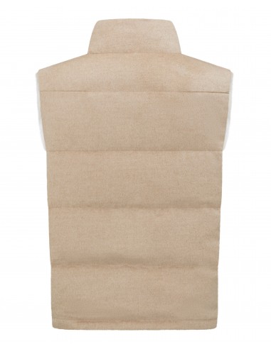 Women's Reversible Rex Gilet Sand Brown Découvrez la collection