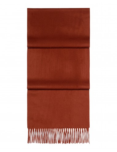 Unisex Woven Cashmere Scarf Spice Orange shop