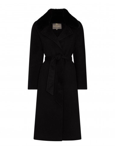 Women's Estella Robe Coat Black destockage