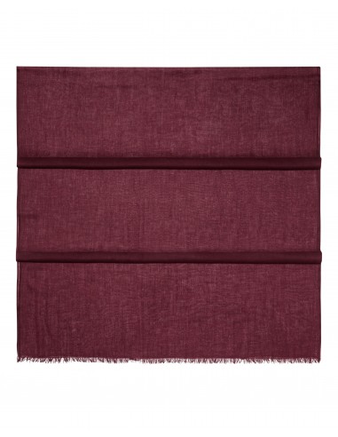 Women's Ultrafine Pashmina Cashmere Shawl Claret Red Les magasins à Paris et en Île-de-France