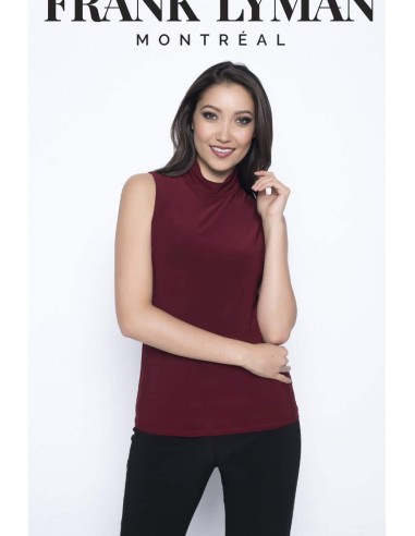 Frank Lyman Top Style 193008-BUR Burgundy destockage