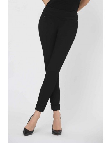 Lisette L Pant Style 22617-25 Gaby Stretch Charcoal brillant des détails fins