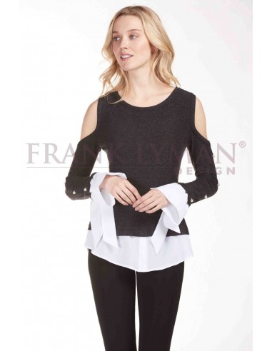 Frank Lyman Tunic 183412 Black en ligne des produits 