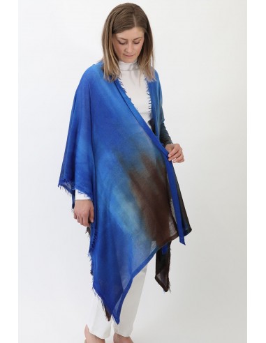 ROSELLA HANDPAINTED CASHMERE CARDIGAN IN COBALT BLUE Vous souhaitez 