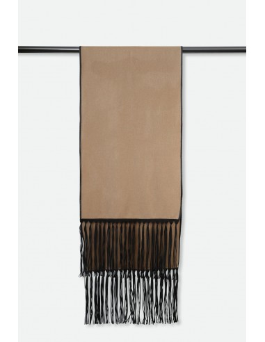 ISABELLA ITALIAN CASHMERE STOLE WITH LEATHER FRINGE acheter