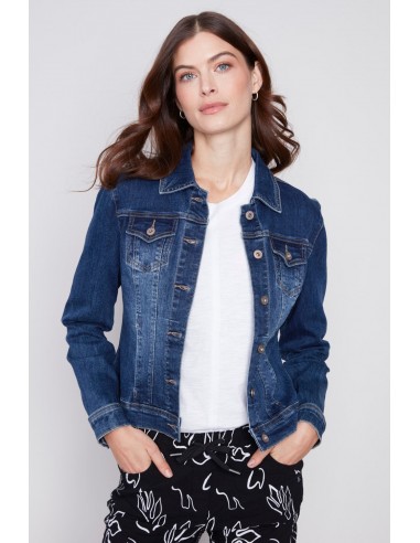 Charlie B Stretch Denim Jacket C6302S-431A-007 Indigo Le MVP de beaucoup